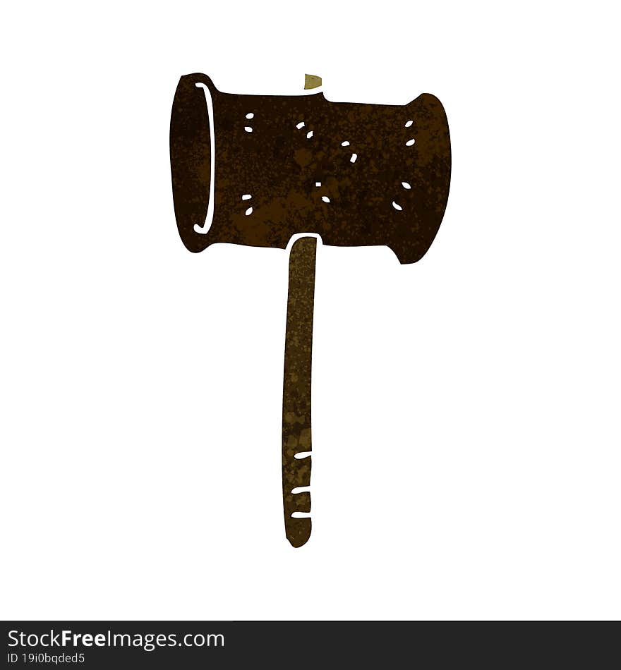 cartoon gavel