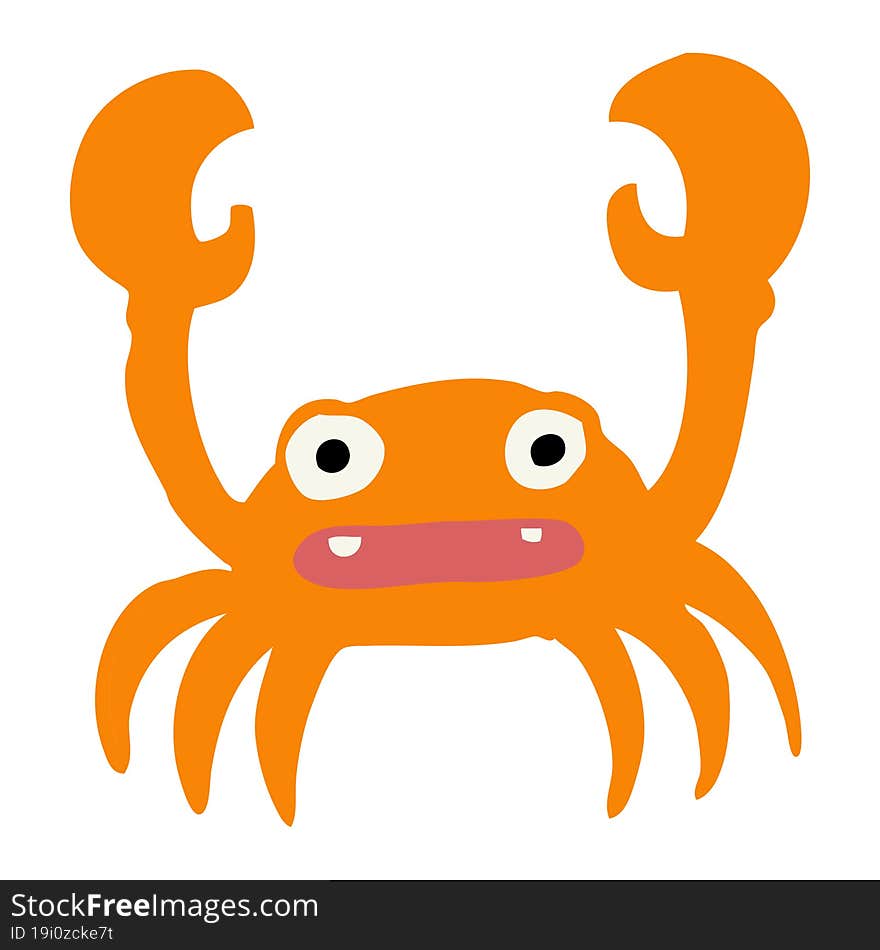 Cartoon Crab