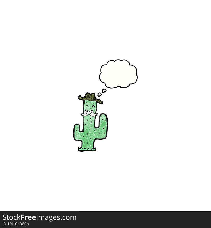 cartoon cactus (raster version