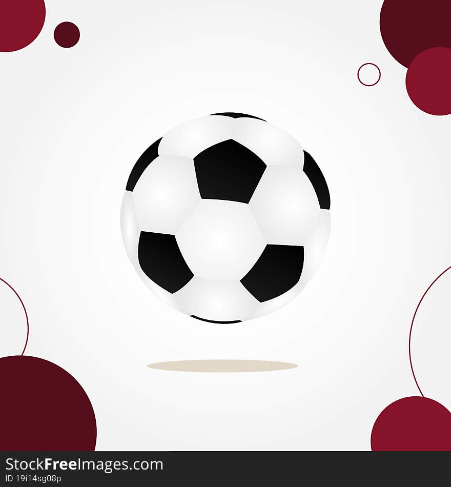 World Cup Soccer Football 2022 Balls With Stars Decoration