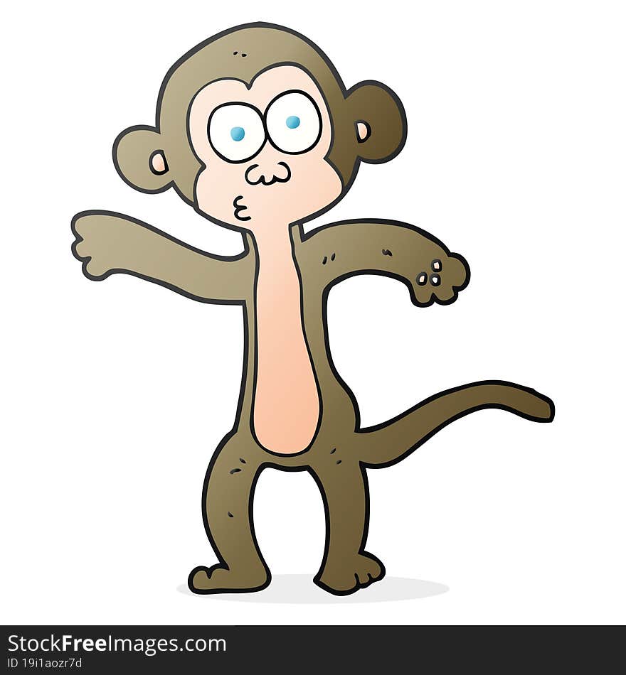 cartoon monkey