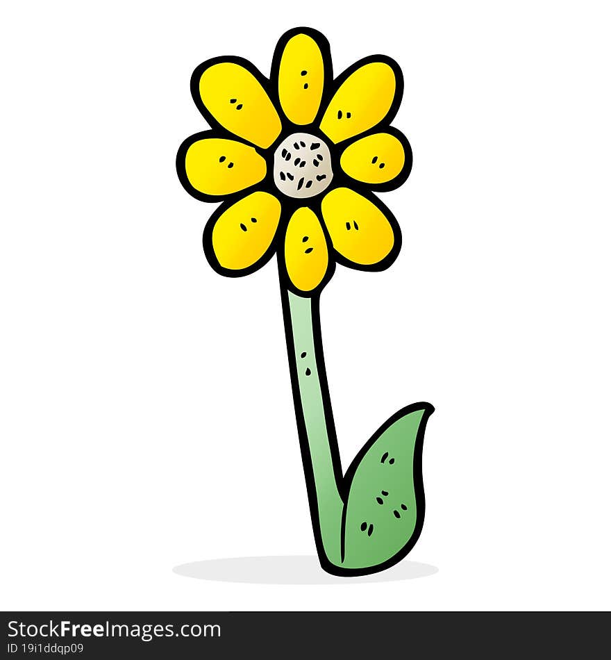 cartoon flower