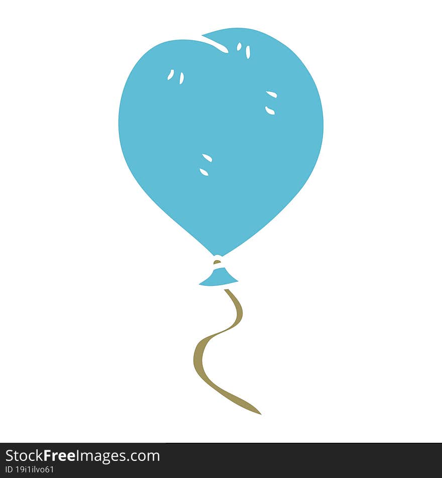 cartoon doodle balloon