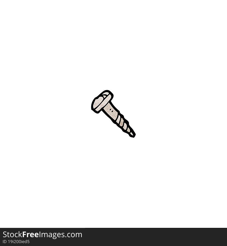 cartoon screw