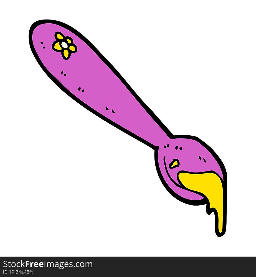 Cartoon Spoon