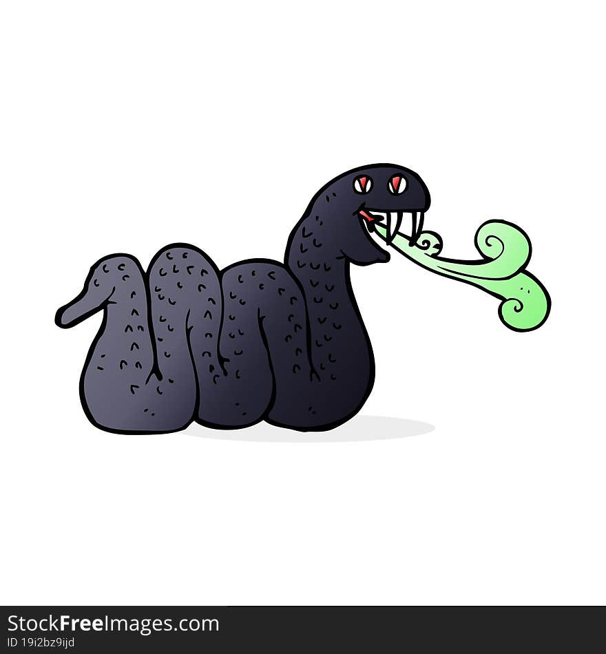 cartoon snake