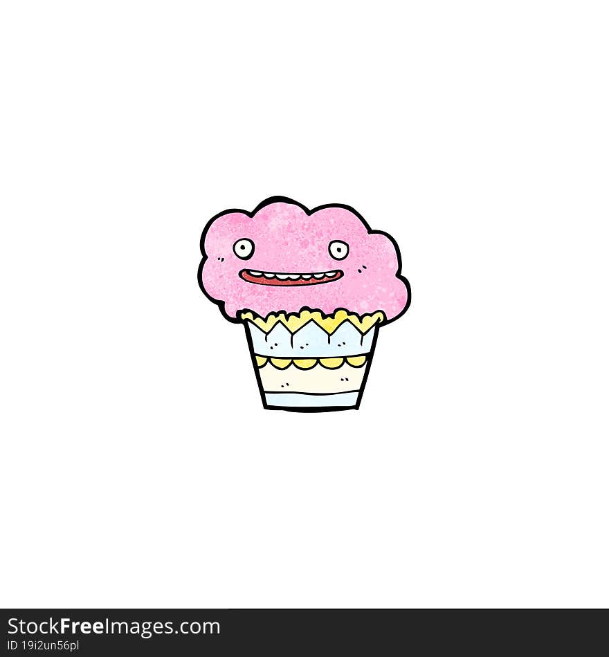 Cartoon Cupcake