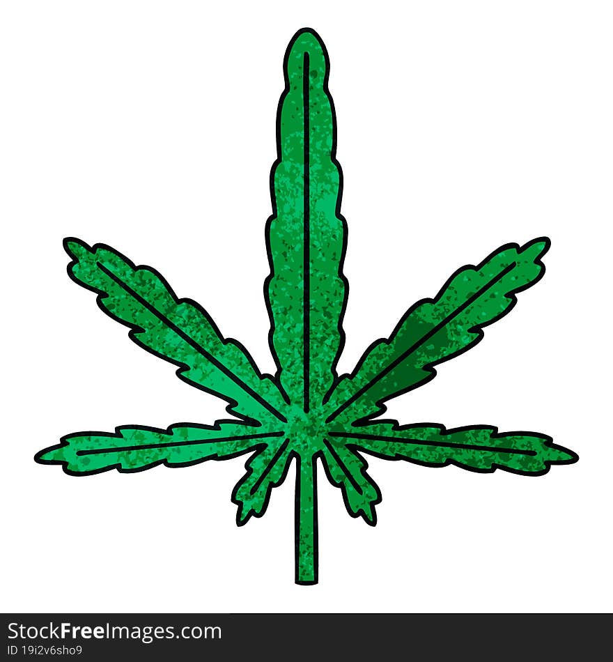 hand drawn quirky cartoon marijuana. hand drawn quirky cartoon marijuana