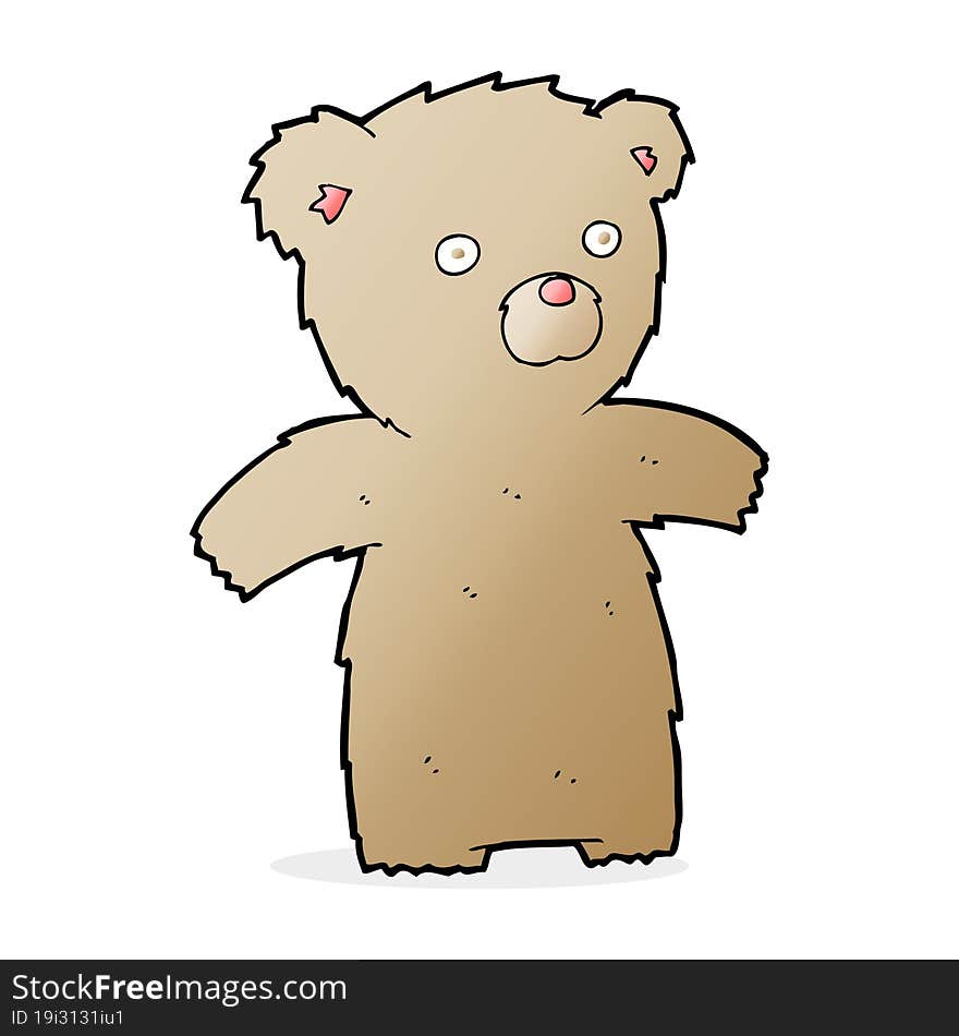 cartoon teddy bear