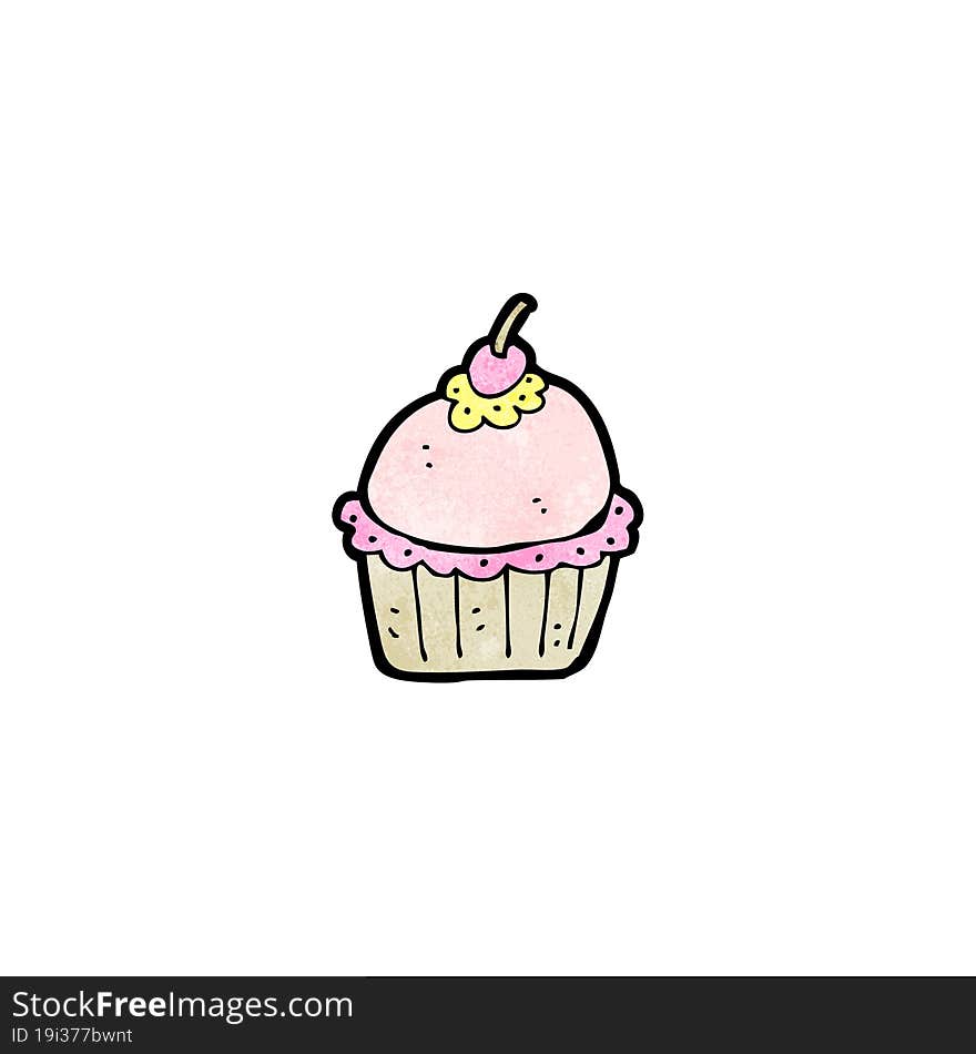 cartoon cupcake