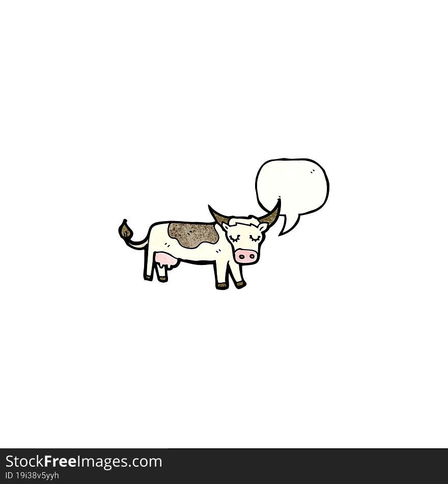 cartoon cow