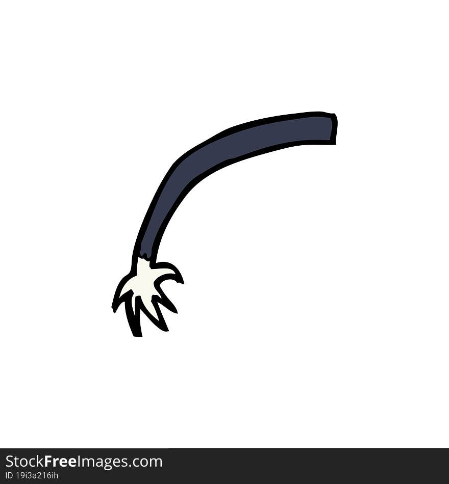 cartoon halloween vampire arm