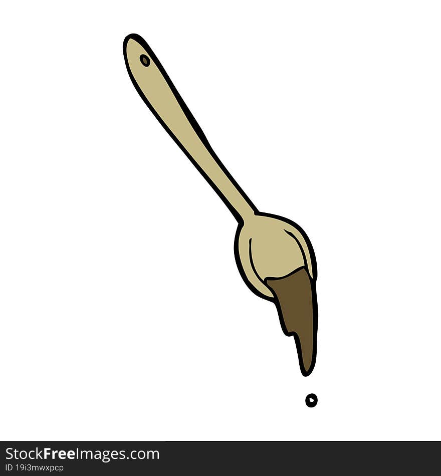 cartoon spoon