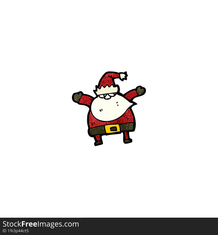 cartoon santa claus