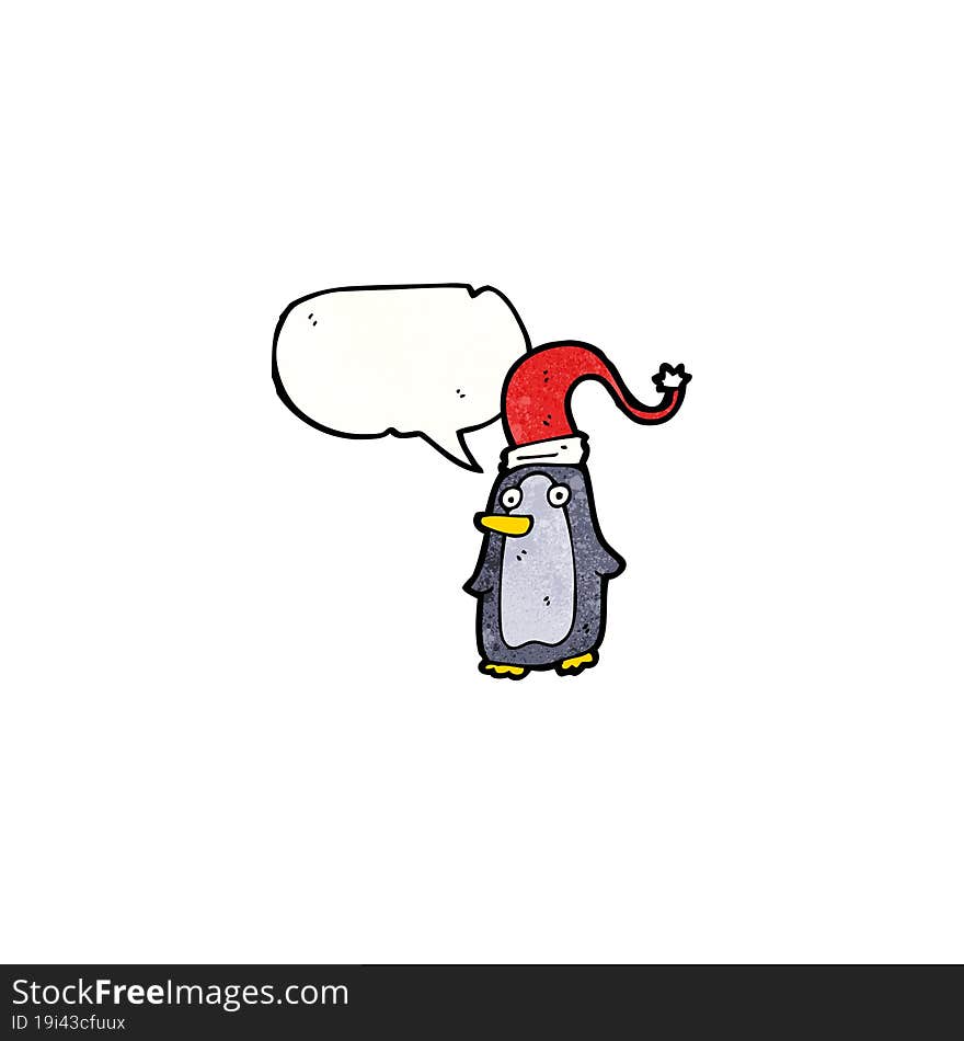 cartoon penguin