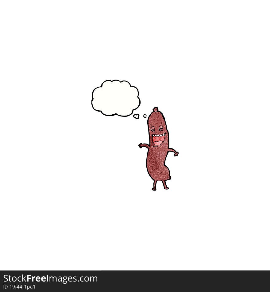 sausage cartoon character