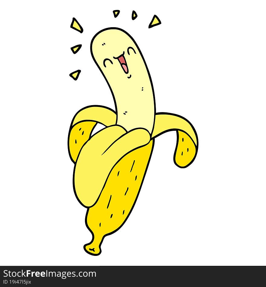 Cartoon Banana