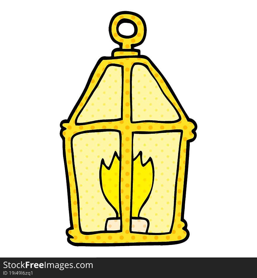 Cartoon Doodle Lantern