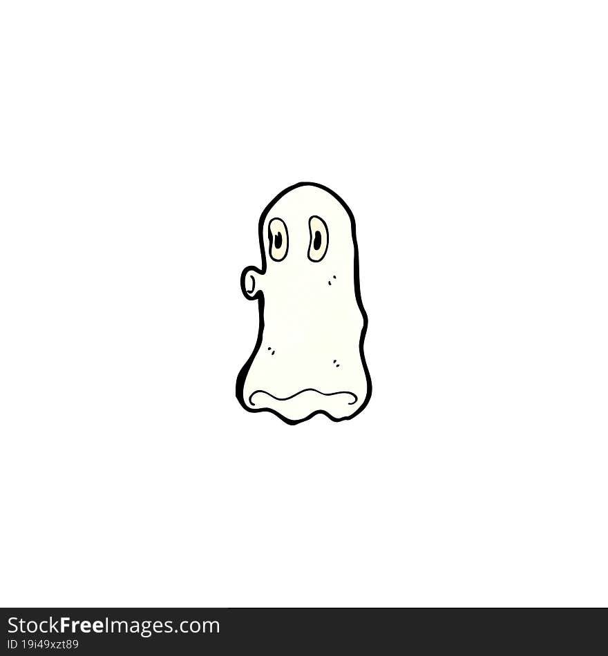 Cartoon Funny Ghost