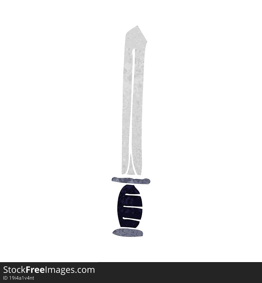 cartoon sword