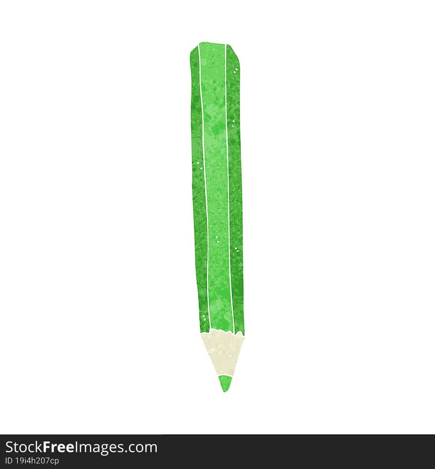 cartoon pencil