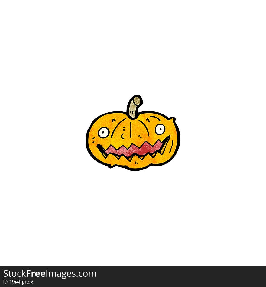 cartoon pumpkin