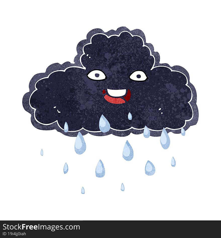 Cartoon Raincloud