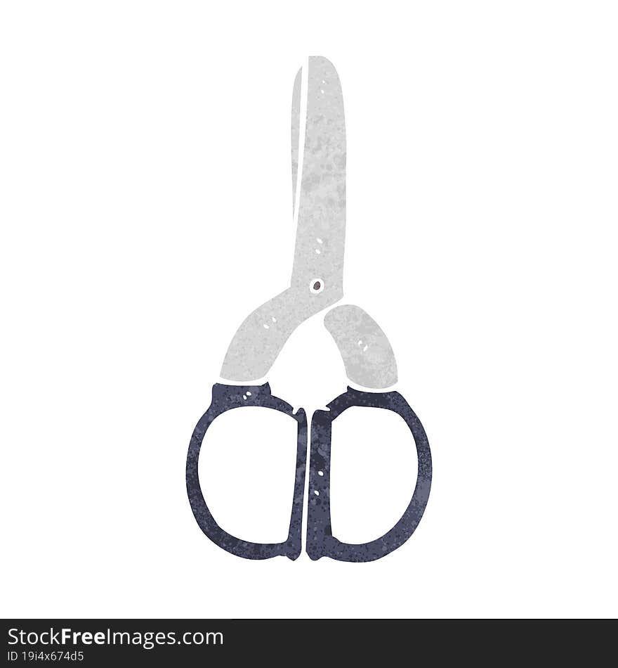 cartoon scissors