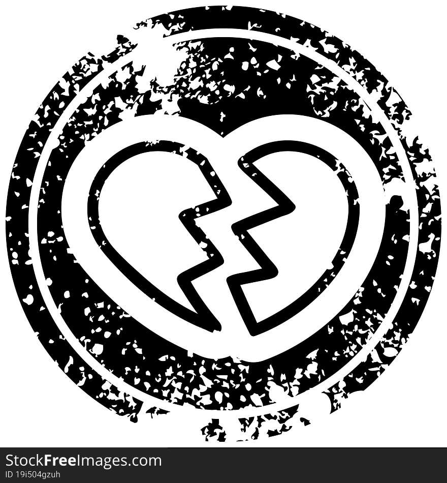 broken heart icon