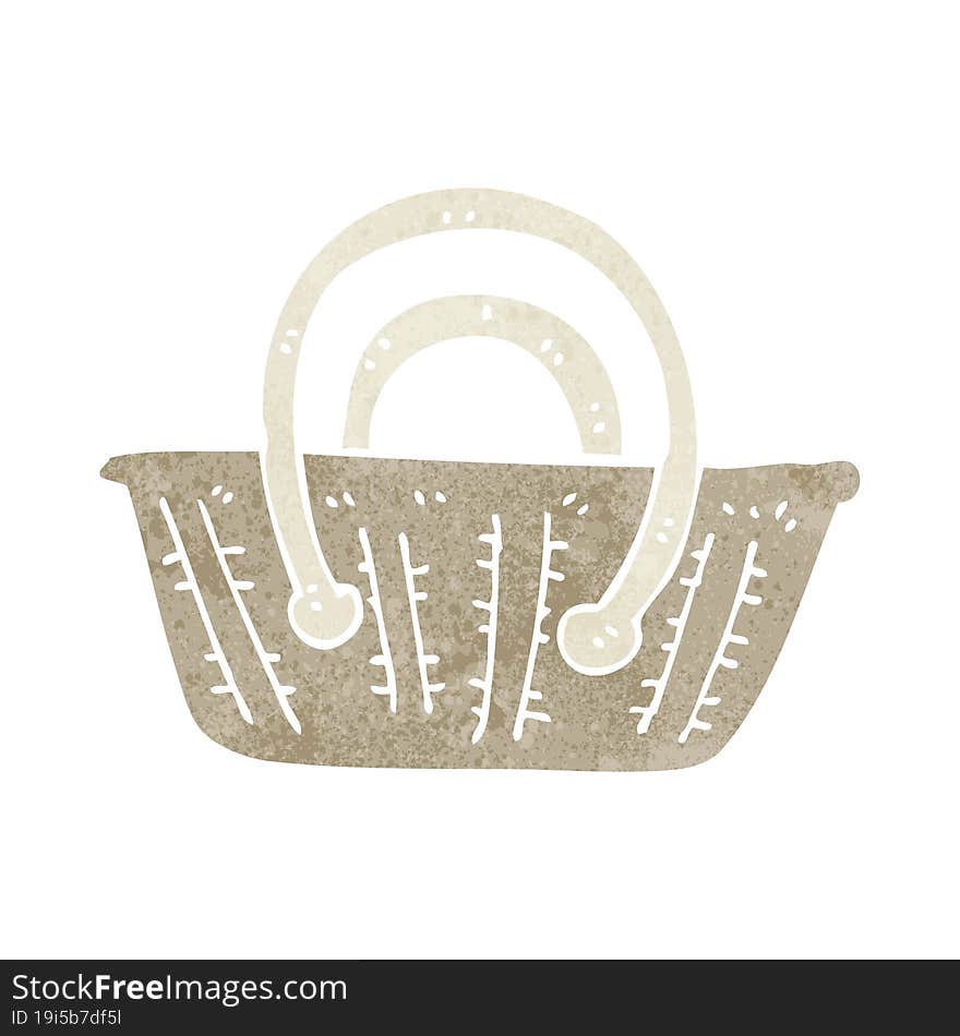 cartoon basket