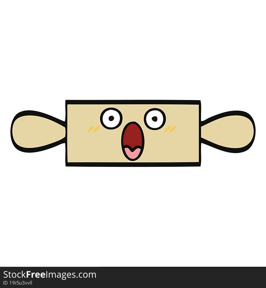 cute cartoon rolling pin