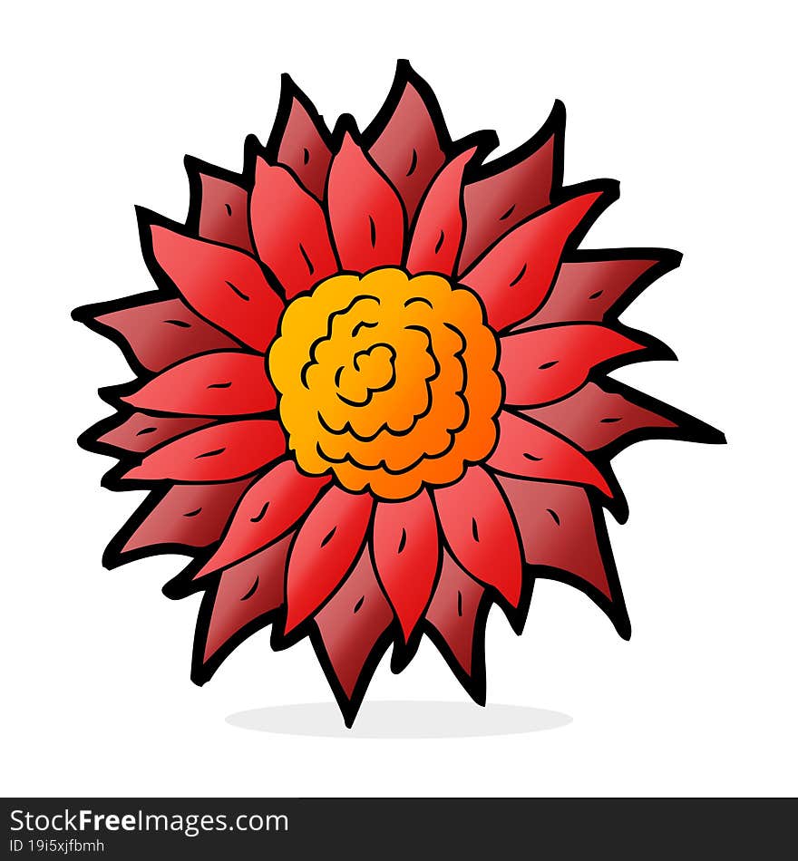 Cartoon Flower