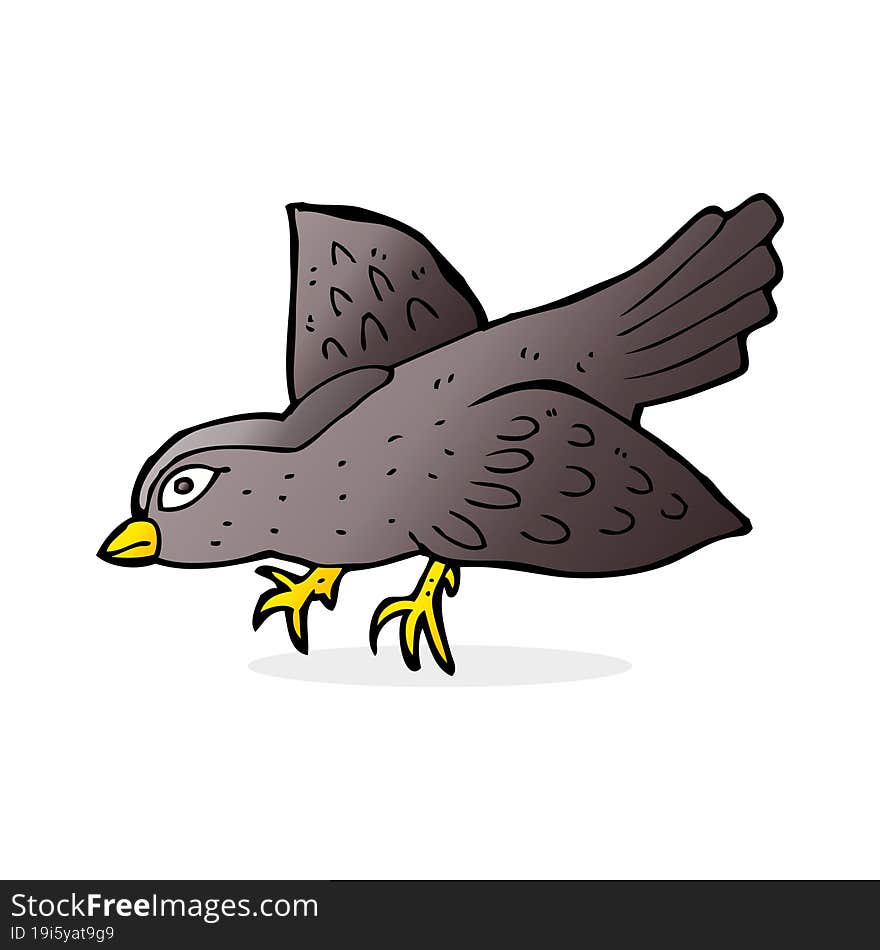 cartoon bird