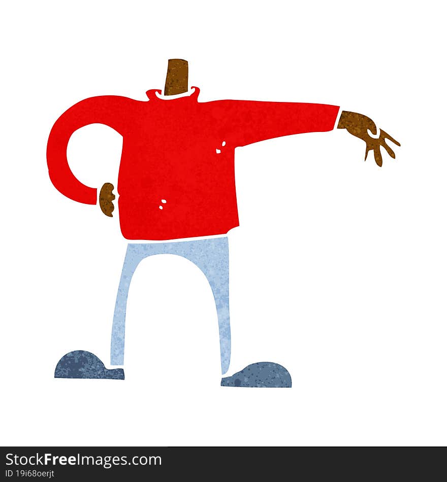 cartoon male boy making gesture (mix and match cartoons or add own photos as head