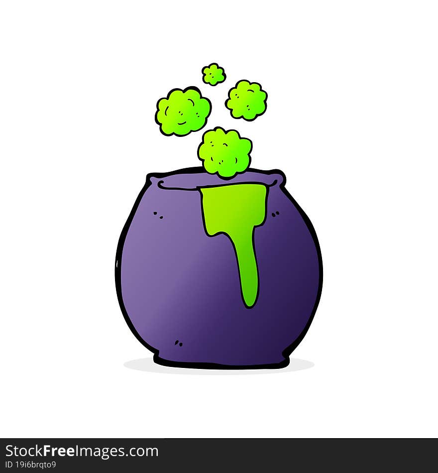 cartoon cauldron