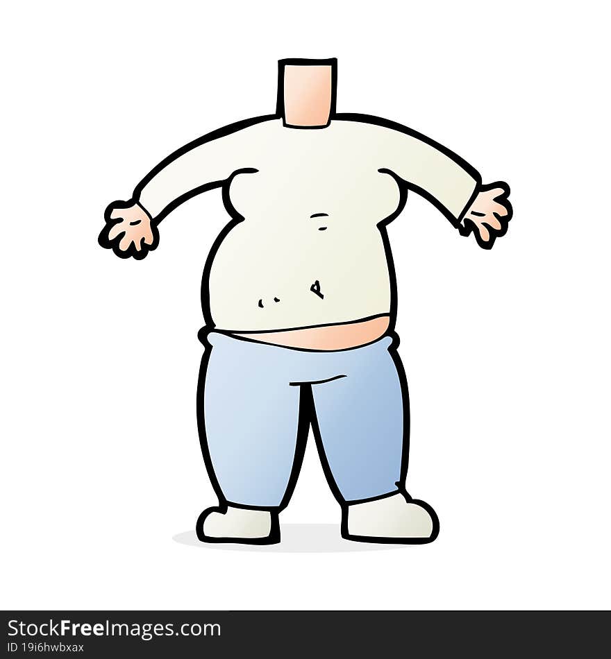 cartoon body (mix and match cartoons or add your own photo head