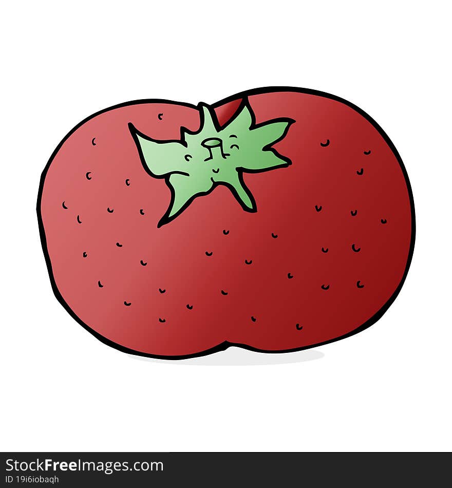 cartoon tomato