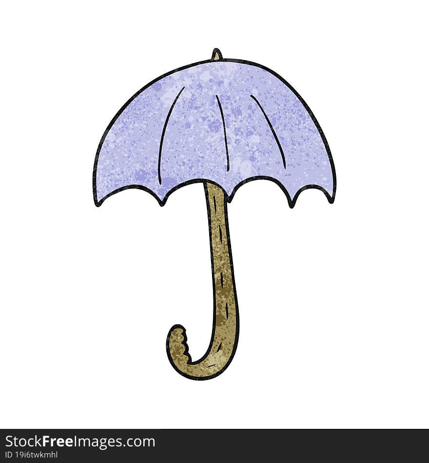 textured cartoon umbrella