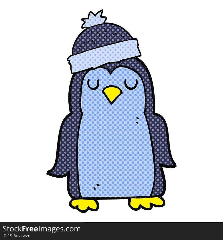 cartoon penguin