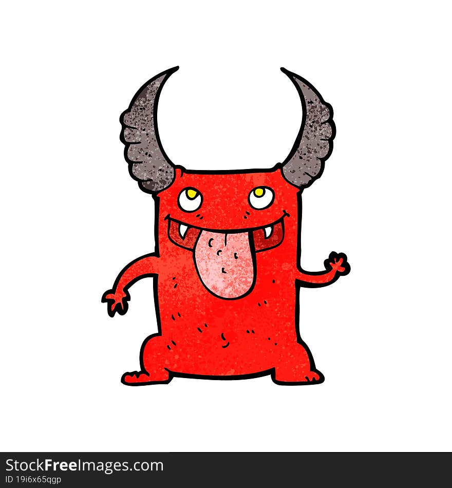 cartoon devil