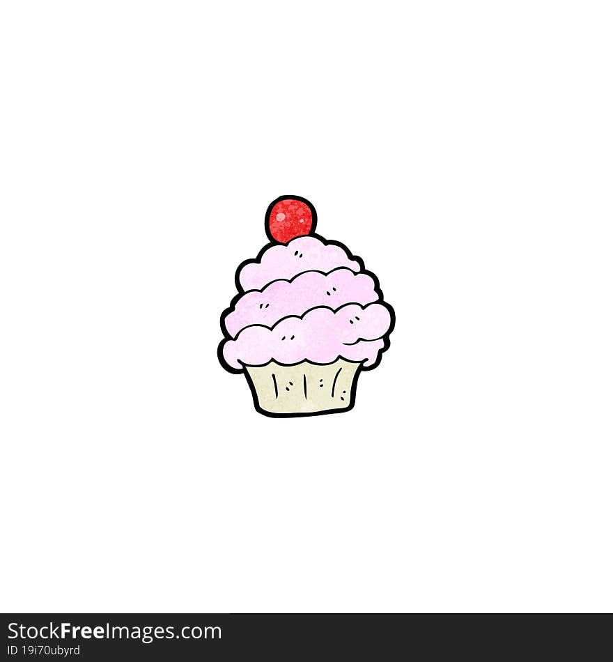 cartoon cupcake