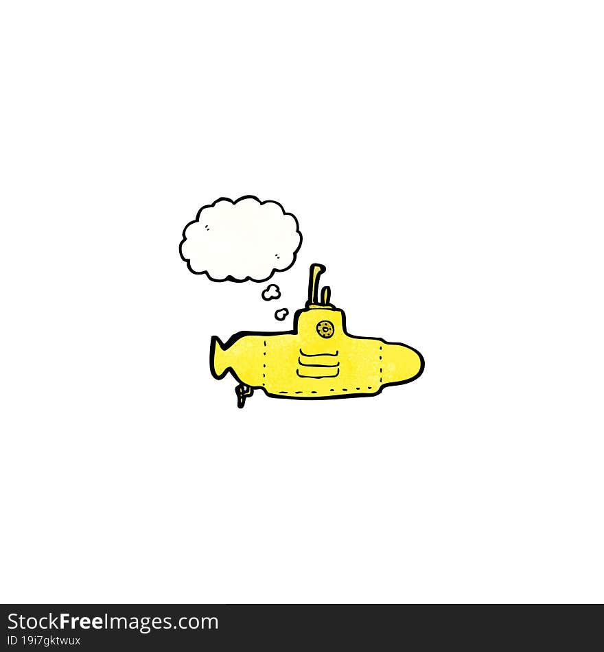 yellow submarine cartoon