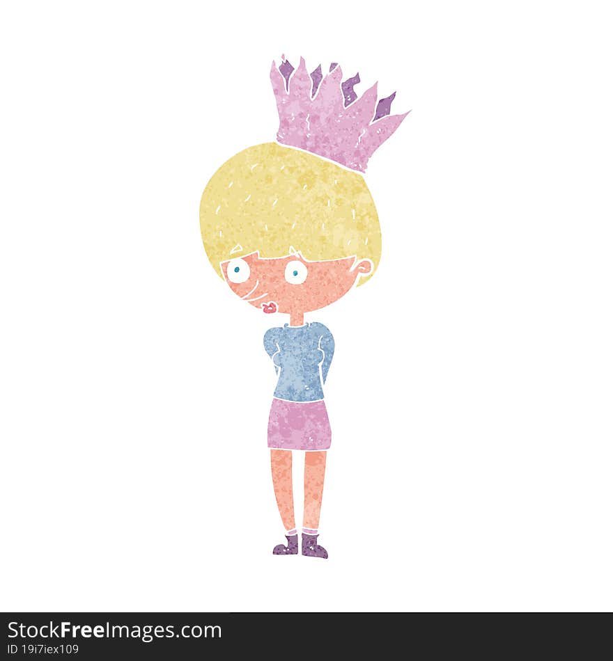 Cartoon Person Wearing Crown