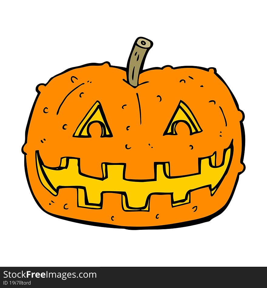 Cartoon Pumpkin