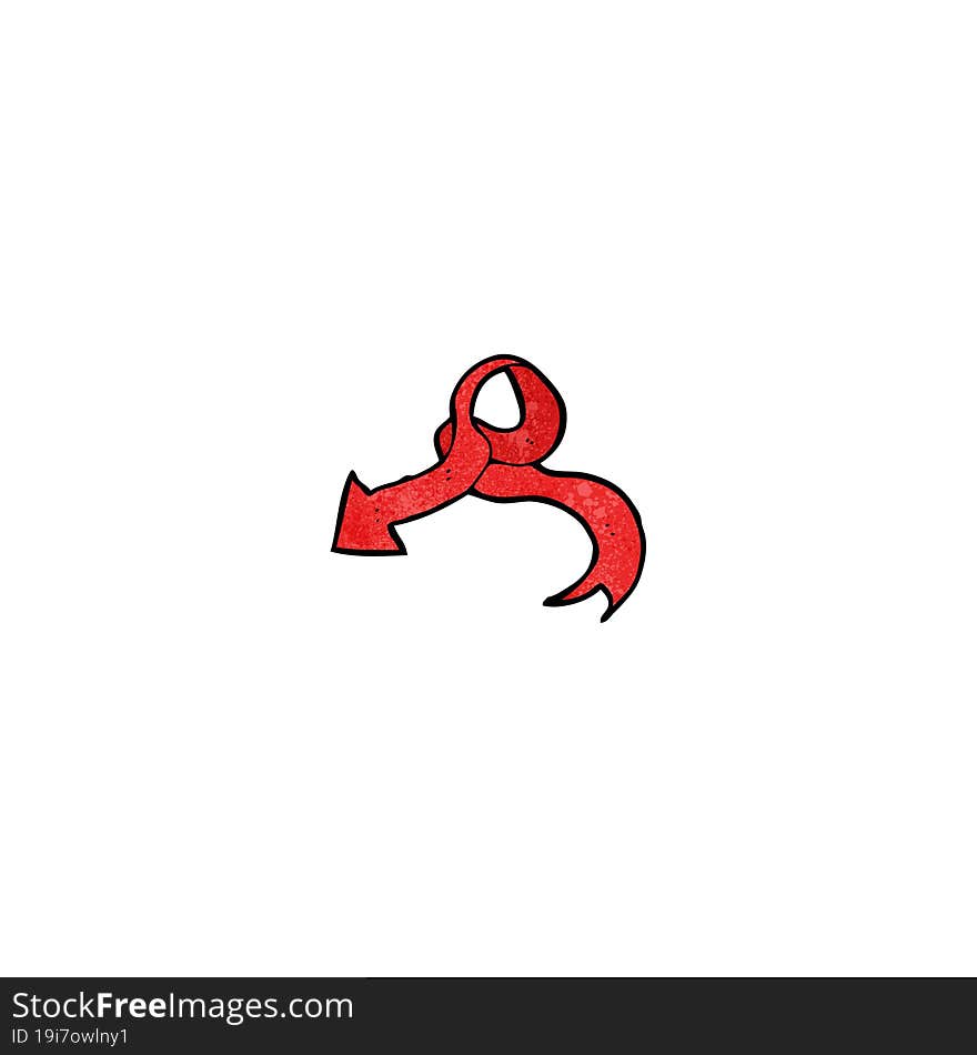 decorative arrow cartoon