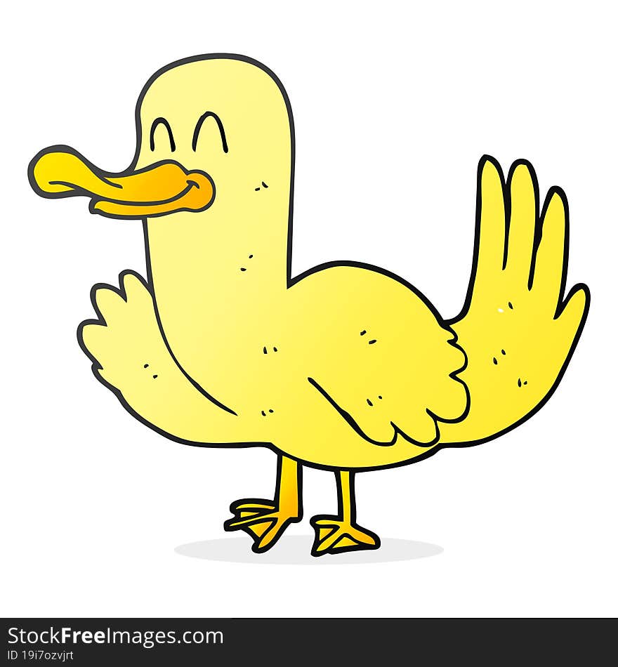 Cartoon Duck