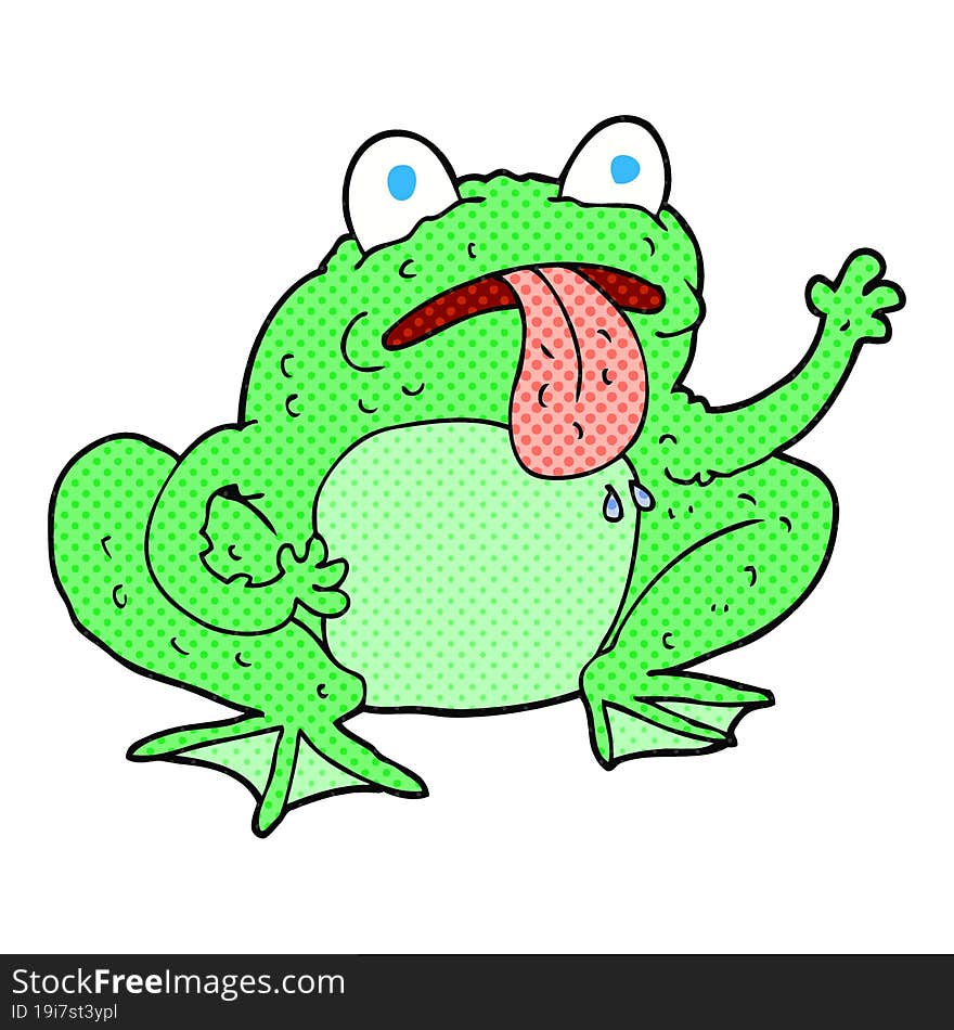 Cartoon Frog