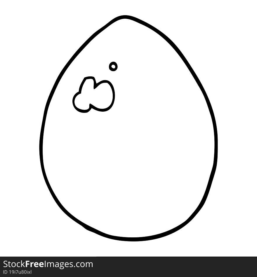 Cartoon Egg