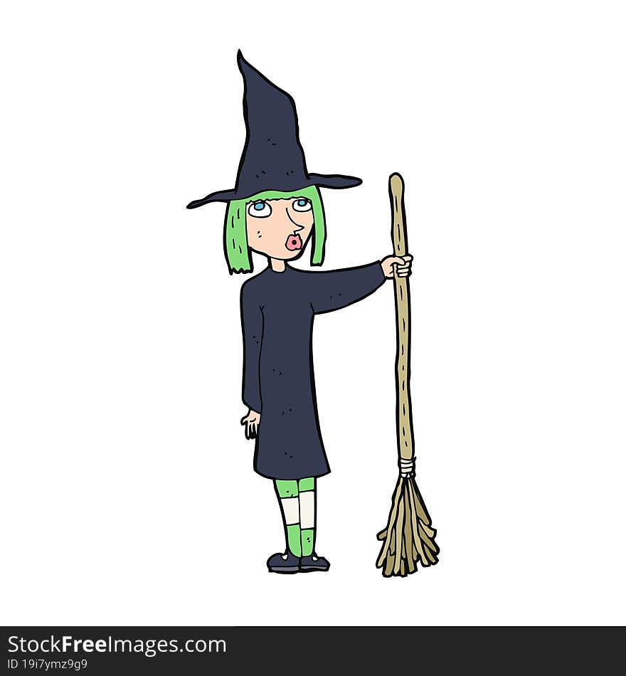 Cartoon Witch