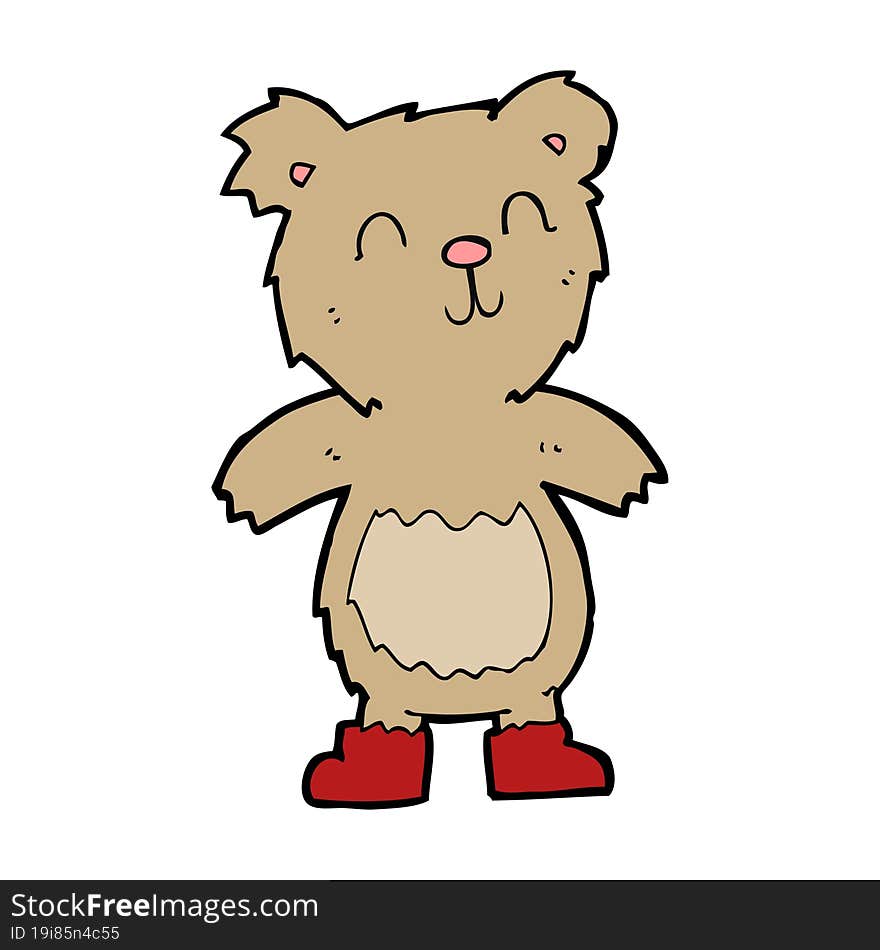 cartoon teddy bear